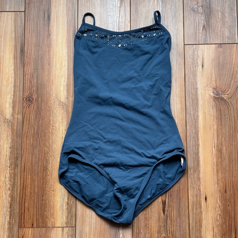 Capezio Blue Camisole Leotard - Adult M